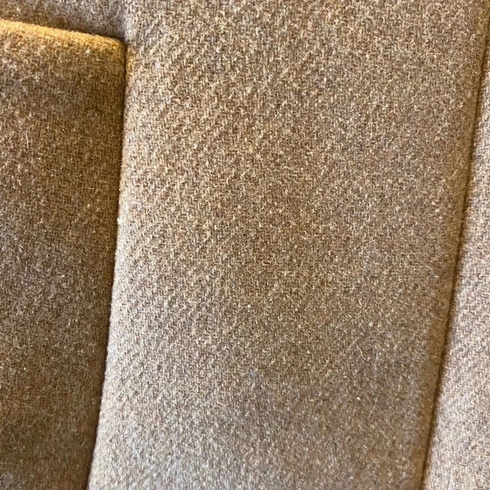 J. Crew Factory Camel Wool Blend Pea Coat - Picture 5 of 6